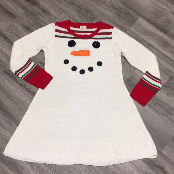 red dress with white cardigan